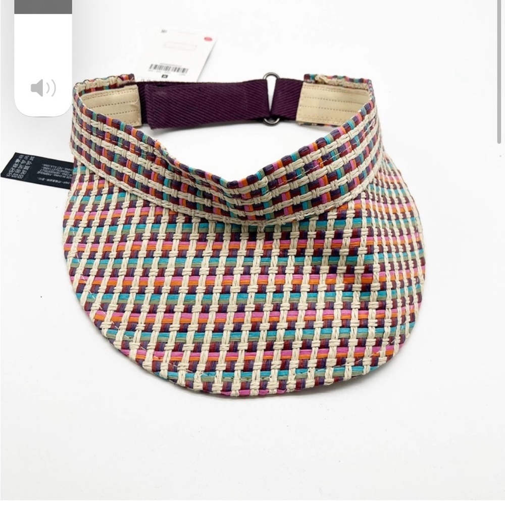 NWT - ZARA STRAW COLORFUL VISOR - Picture 2 of 6